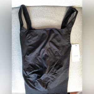 NWT Blanqi Everyday Maternity Belly Support Tank Top Black Women's Size L